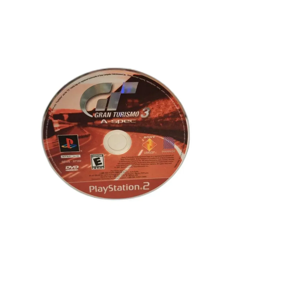 PlayStation 2 Gran Turismo 3 A-Spec Video Game